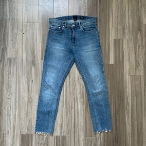 CROPPED SKINNY JEANS